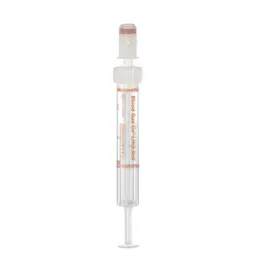 Blood Gas Monovette®, calcium-balanced lithium heparin, 2 ml, cap white/orange, connection: Luer (m)