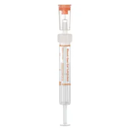 Blood Gas Monovette®, calcium-balanced lithium heparin, 2 ml, cap white/orange, connection: Luer (m)
