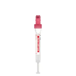 S-Monovette® Serum CAT, 1.2 ml, cap red, (LxØ): 66 x 8 mm, with plastic label
