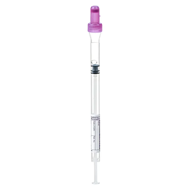 S-Sedivette®, Citrate, 4NC, 3.5 ml, cap violet, (LxØ): 130 x 8 mm, with paper label