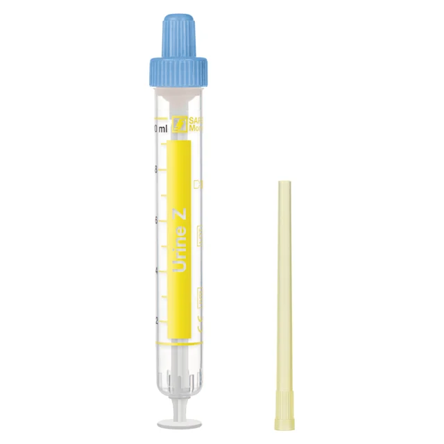 Monovette® para urina, Z, 10 ml, tampa azul, (CxØ): 102 x 15 mm, 64 unid./pacote