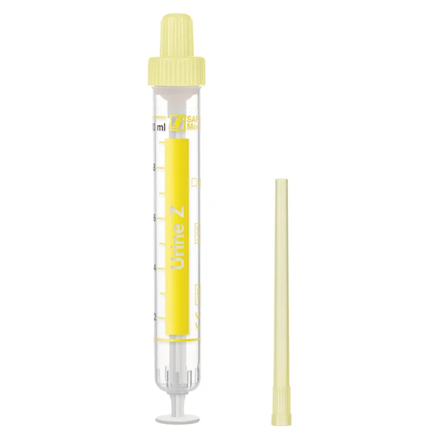 Urin-Monovette®, Z, 10 мл, Крышка желтый(-ая), (ВxØ): 102 x 15 мм, 1 шт./Блистер