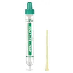 Urine Monovette®, Boric acid, 10 ml, cap green, (LxØ): 102 x 15 mm, 1 piece(s)/blister