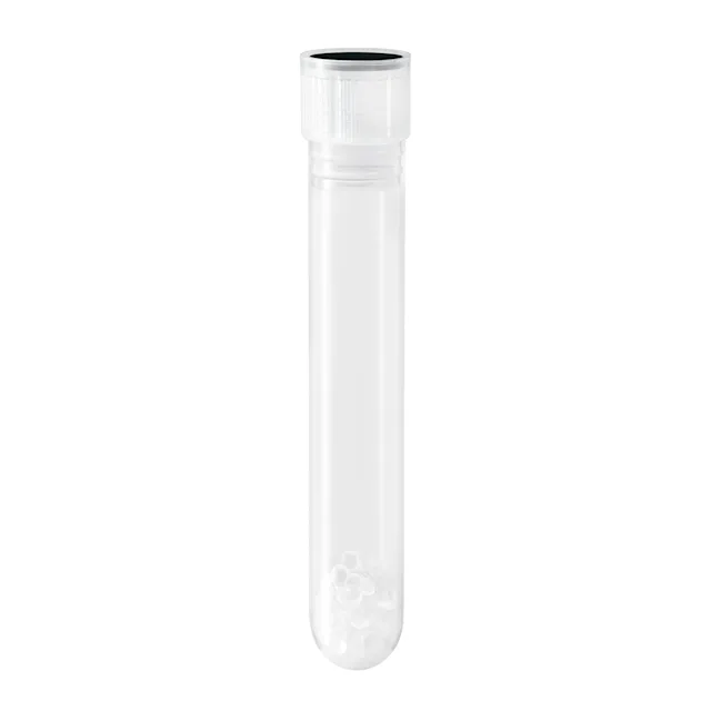 Sample tube, Serum CAT, 10 ml, cap white, (LxØ): 95 x 16.8 mm