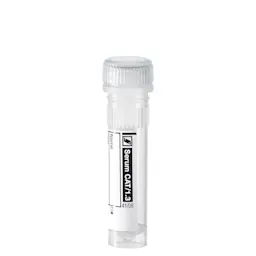Micro sample tube Serum CAT, 1.3 ml, screw cap, EU