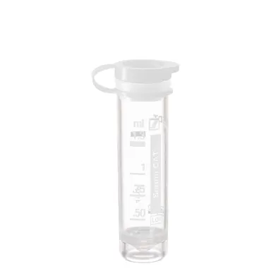 Micro sample tube Serum CAT, 1.3 ml, push cap, EU