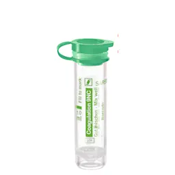 Micro sample tube Citrate 9NC 0.106 mol/l 3.2%, 1 ml, push cap, EU