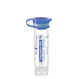 Micro sample tube Citrate 9NC, 1 ml, push cap, ISO