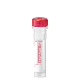 Micro sample tube EDTA K3E, 1.3 ml, screw cap, EU