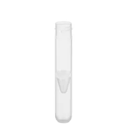 Screw cap tube, 2.5 ml, (LxØ): 75 x 13 mm, conical false bottom, rounded tube bottom, PP, 442 piece(s)/StackPack