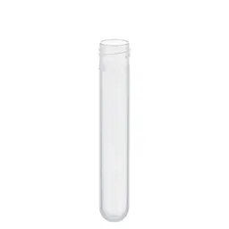 Screw cap tube, 5 ml, (LxØ): 75 x 13 mm, round base, PP, without cap, 1,000 piece(s)/bag