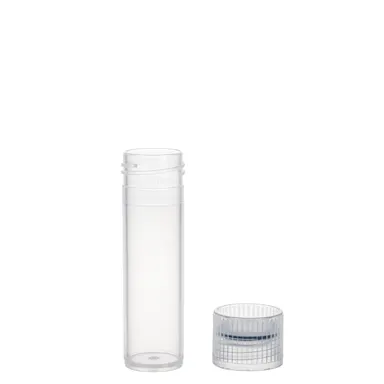 Screw cap tube, 8 ml, (LxØ): 57 x 16.5 mm, PP