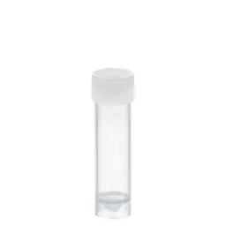 Screw cap tube, 5 ml, (LxØ): 57 x 15.3 mm, PP