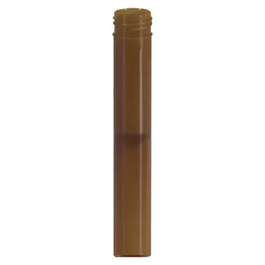Screw cap tube, 5 ml, (LxØ): 92 x 15.3 mm, conical false bottom, flat tube bottom, PP, without cap, 100 piece(s)/bag