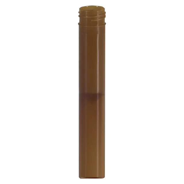 Screw cap tube, 5 ml, (LxØ): 92 x 15.3 mm, conical false bottom, flat tube bottom, PP, without cap, 100 piece(s)/bag