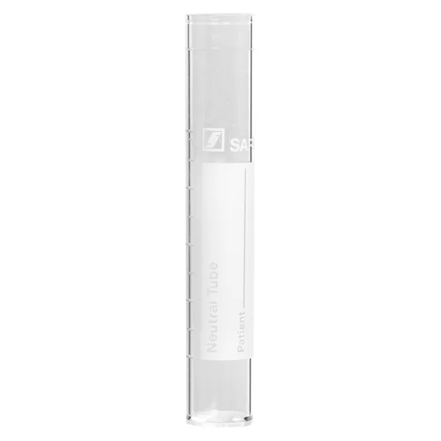 Tubo, 12 ml, (CxØ): 95 x 16,5 mm, PS, com impressão