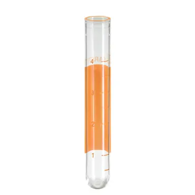 Tube, 5 ml, (LxØ): 75 x 12 mm, PS, with print