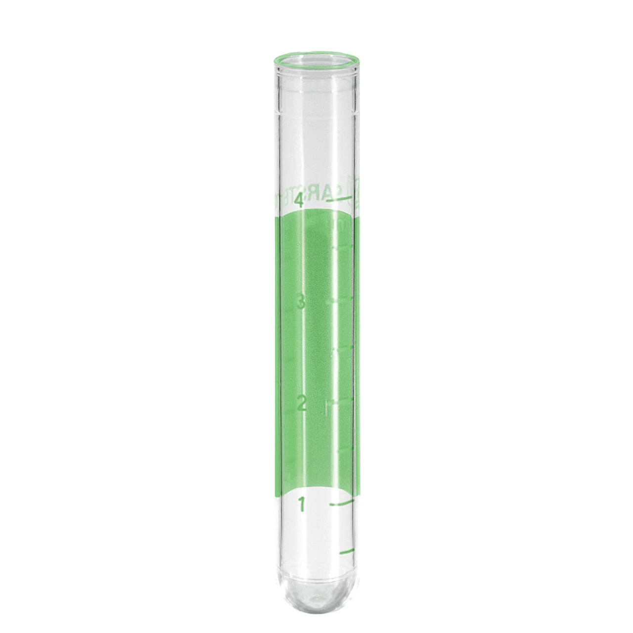Tube, 5 ml, (LxØ): 75 x 12 mm, PS, with print