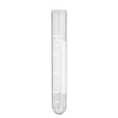 Tube, 5 ml, (LxØ): 75 x 12 mm, PS, with print