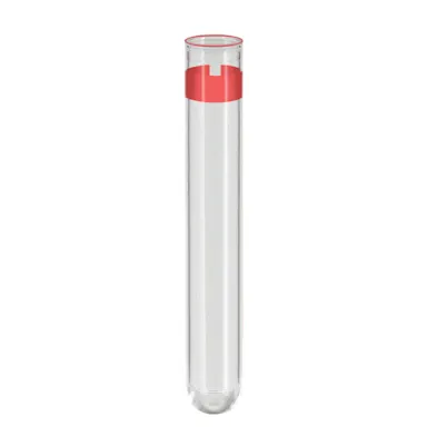 Tube, 5 ml, (LxØ): 75 x 12 mm, PS, with print