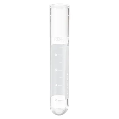 Tube, 10 ml, (LxØ): 95 x 16.8 mm, PS, with print