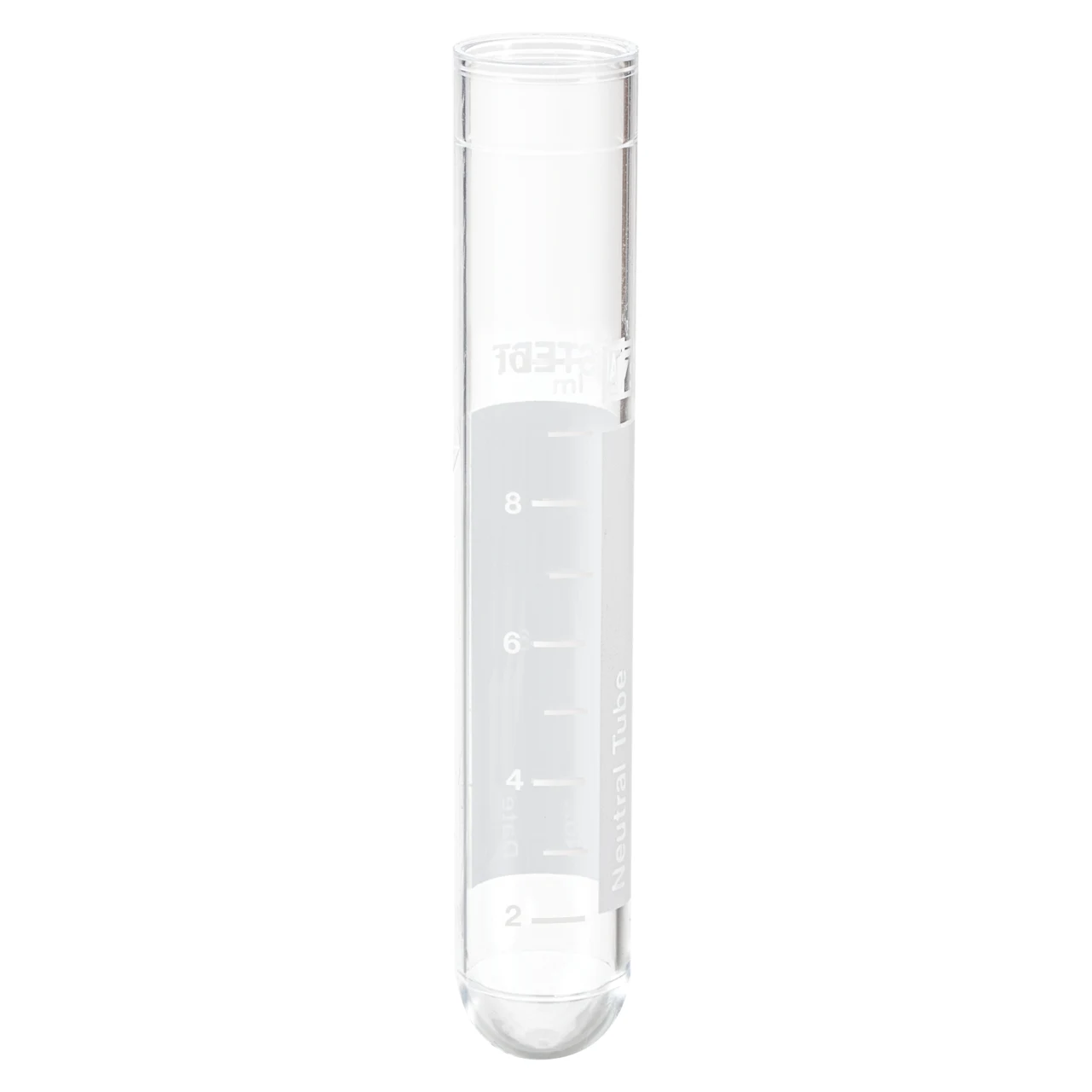 チューブ, 10 ml, (LxØ)： 95 x 16.8 mm, PS, 印刷付き
