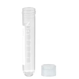 Screw cap tube, 10 ml, (LxØ): 79 x 16 mm, PP, with print