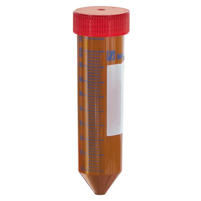 Screw cap tube, 50 ml, (LxØ): 114 x 28 mm, PP, with print