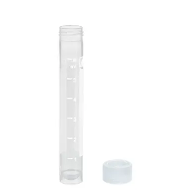 Screw cap tube, 7 ml, (LxØ): 82 x 13 mm, PP, with print