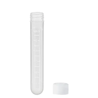 Screw cap tube, 7 ml, (LxØ): 82 x 13 mm, PP, with print