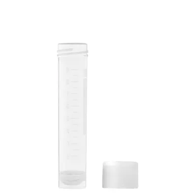 Screw cap tube, 10 ml, (LxØ): 79 x 16 mm, PP, with print