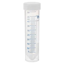 Screw cap tube, 50 ml, (LxØ): 115 x 28 mm, PP, with print
