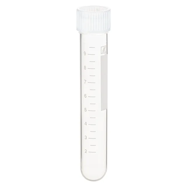 Screw cap tube, 10 ml, (LxØ): 92 x 15.3 mm, PP, with print