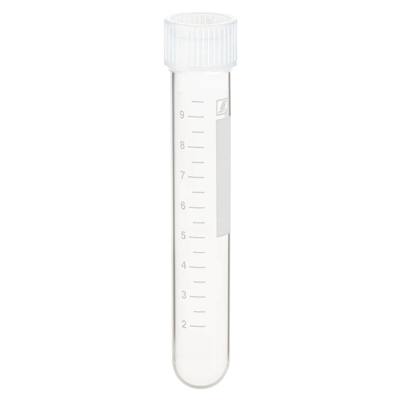 Screw cap tube, 10 ml, (LxØ): 92 x 15.3 mm, PP, with print
