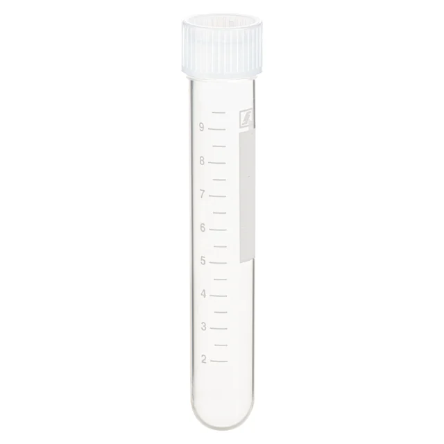 Screw cap tube, 10 ml, (LxØ): 92 x 15.3 mm, PP, with print