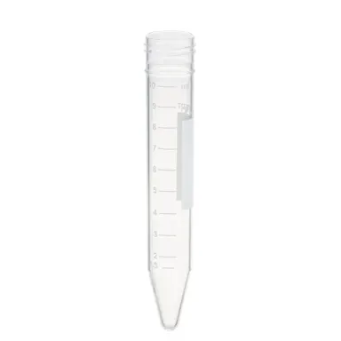 Tube, 10 ml, (LxØ): 100 x 16 mm, PP, with printed graduations