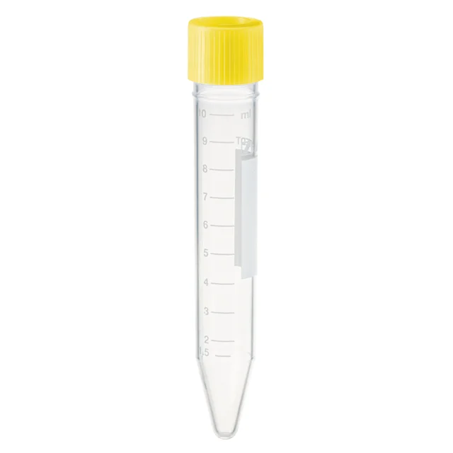 Tube, 10 ml, (LxØ): 100 x 16 mm, PP, with print