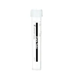 Screw cap tube, 10 ml, (LxØ): 97 x 16 mm, PP, with paper label