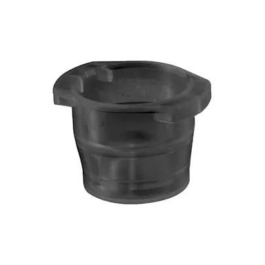 プッシュキャップ, 黒, に適している。 チューブ Ø 10～17 mm