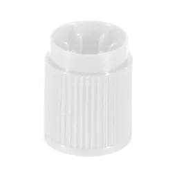 Screw cap, HD-PE, natural, for tubes 75 x 13 mm