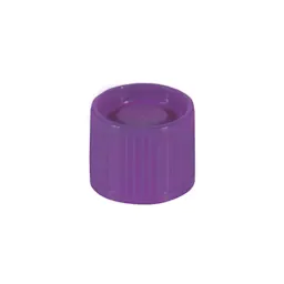 Screw cap, purple, suitable for tubes Ø 16-16.5 mm