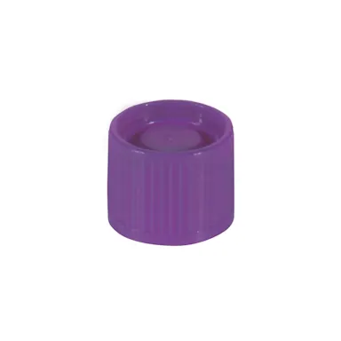 Screw cap, purple, suitable for tubes Ø 16-16.5 mm