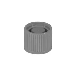 Screw cap, grey, suitable for tubes Ø 16-16.5 mm