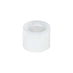 Screw cap, white, suitable for tubes Ø 16-16.5 mm