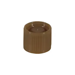 Screw cap, brown, suitable for tubes Ø 16-16.5 mm