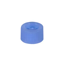 Screw cap, blue, suitable for tubes 82 x 13 mm