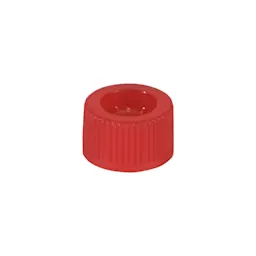 Screw cap, red, suitable for tubes 82 x 13 mm