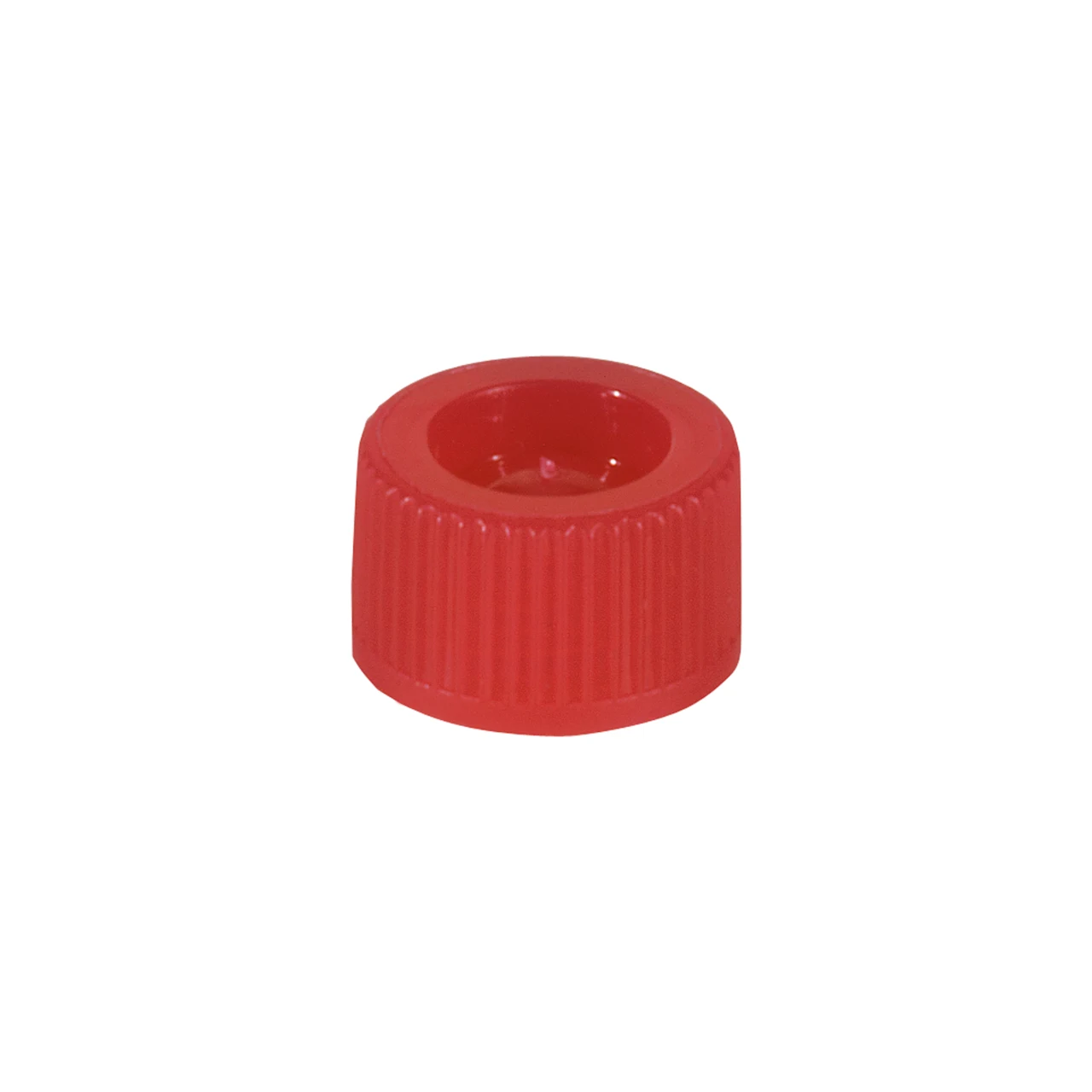 Screw cap, red, suitable for tubes 82 x 13 mm
