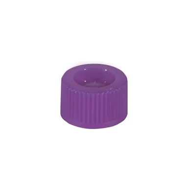 Screw cap, purple, suitable for tubes 82 x 13 mm