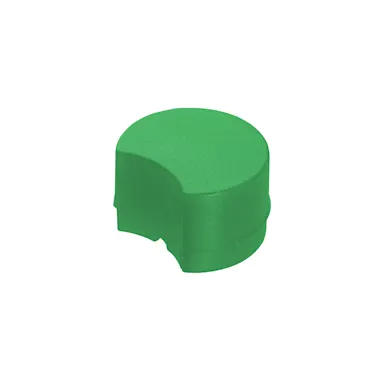 Colour-coded inserts, for CryoPure tubes, green